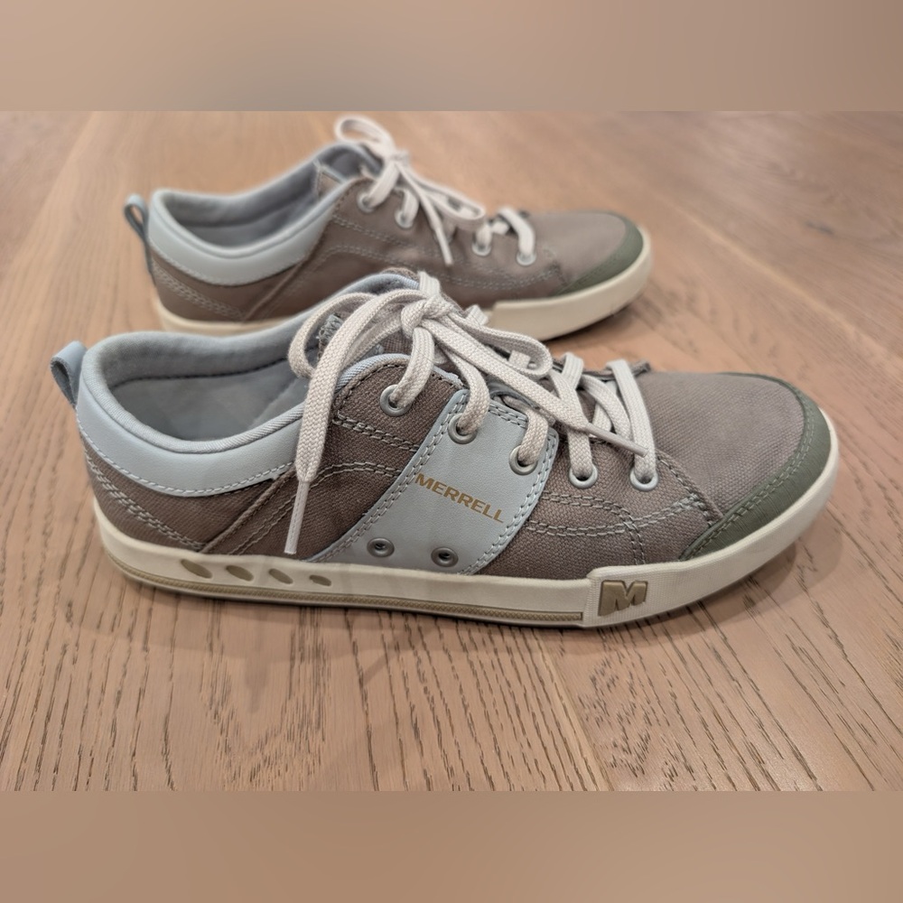 Merrell Women Rant Canvas Casual Sneakers - worn once - size 8.5